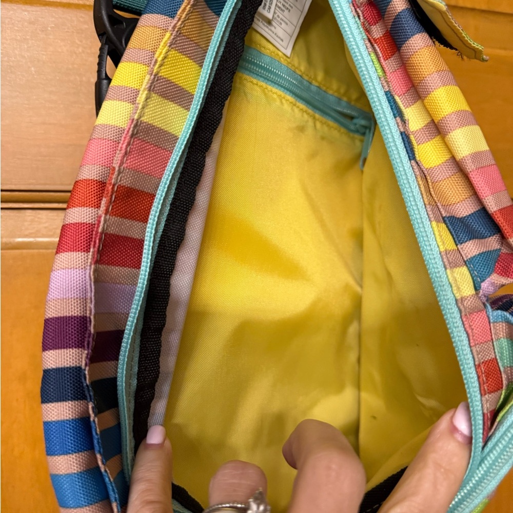 KAVU Rainbow Stripe Sling Bag - Picture 2 of 6